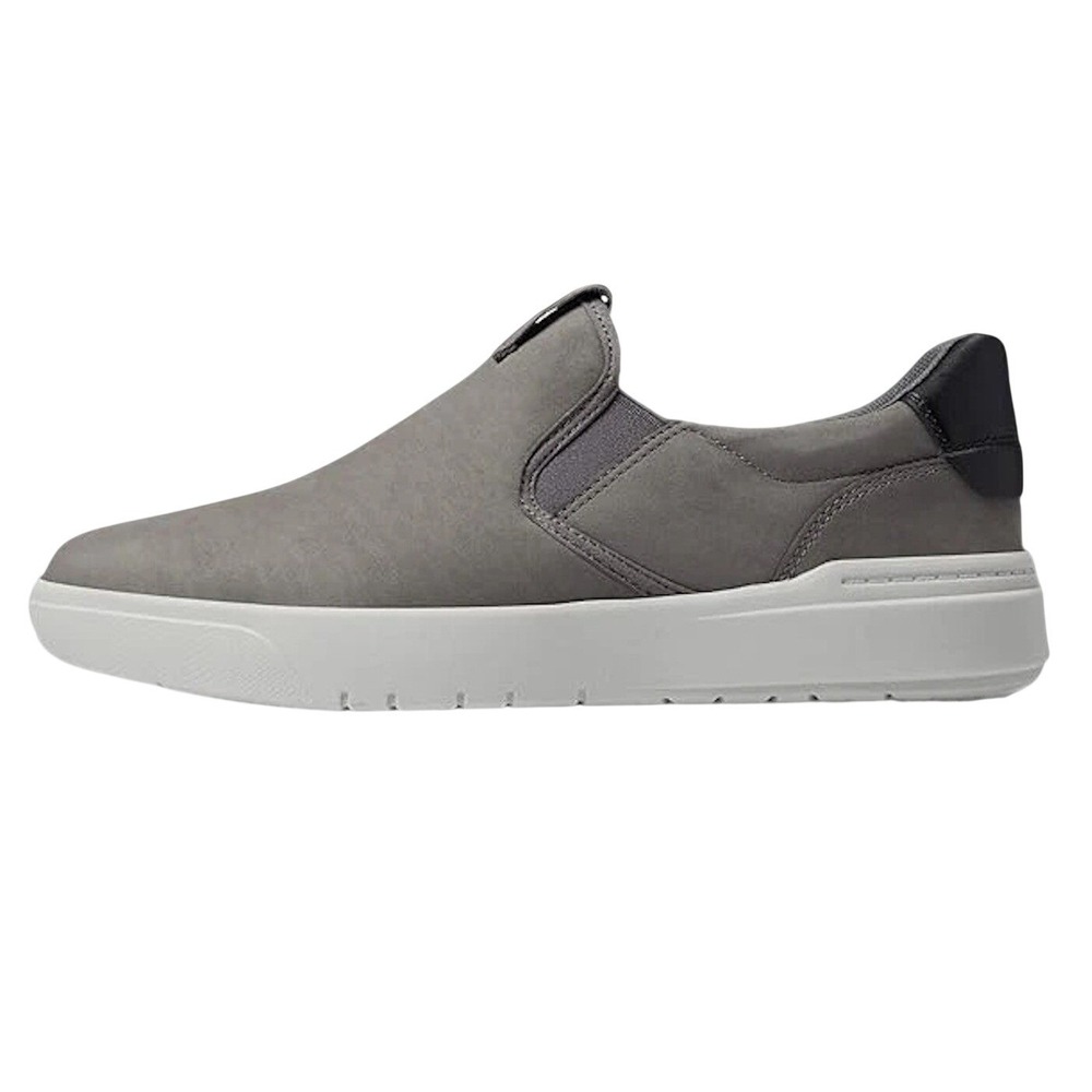 Timberland Seneca Bay Men's Size 13 Medium Grey Nubuck Low Top Slip-on Shoes